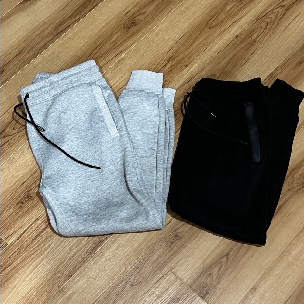 Stylish Men's Black and Gray Joggers
